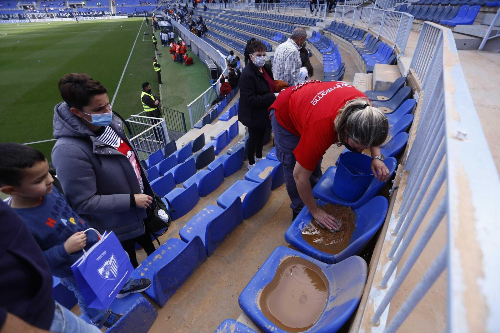Las fotos del Málaga CF-Huesca