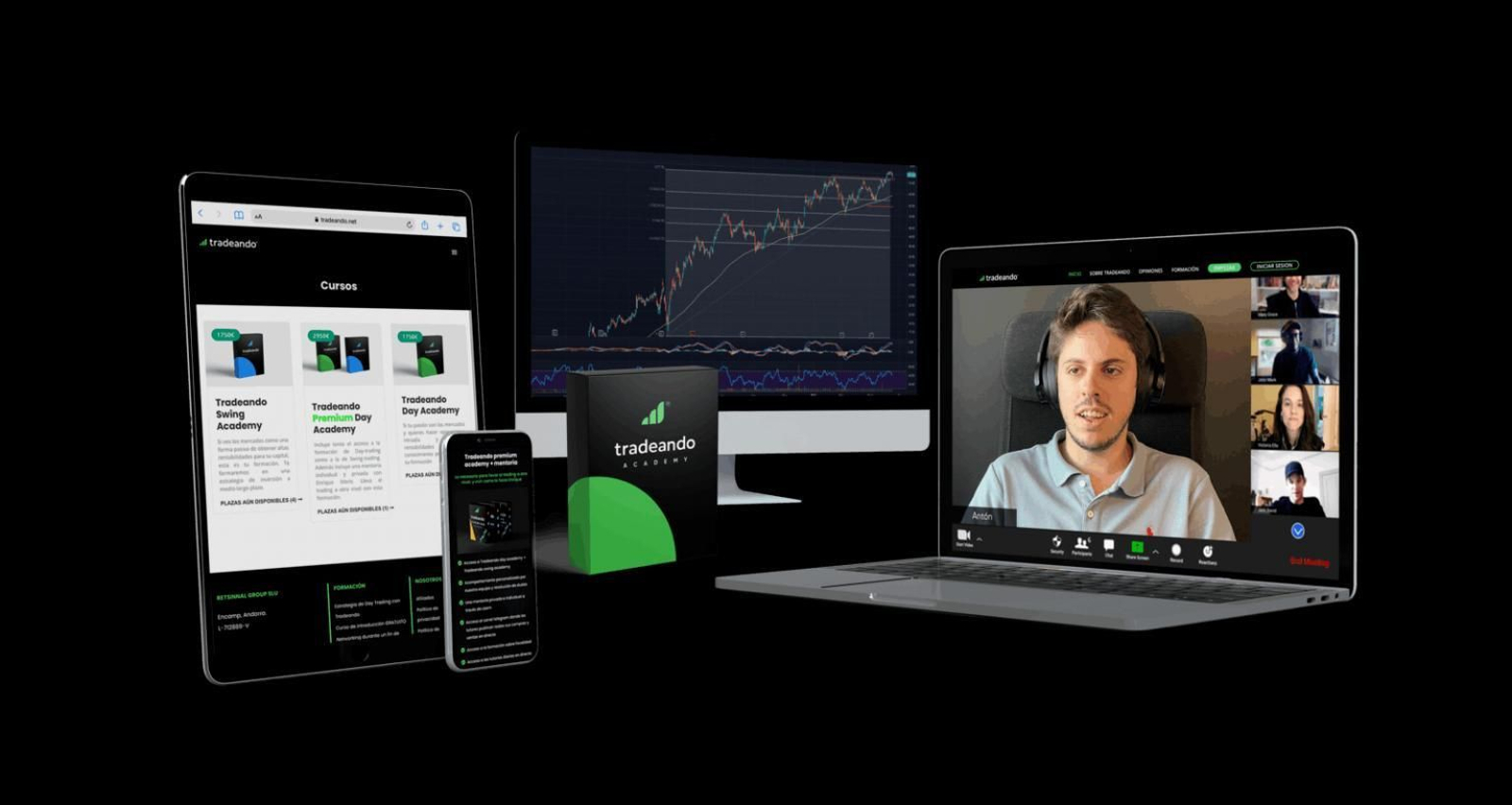 Captura de la web Tradeando.Net