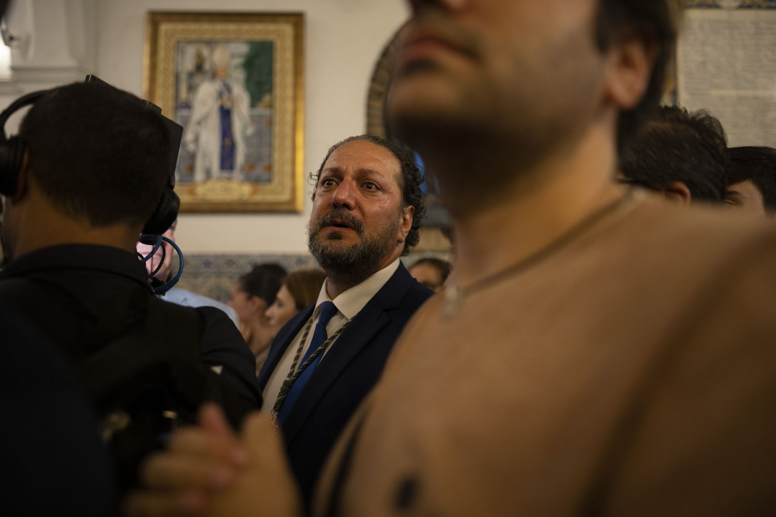 Imágenes de la recogida de la Virgen de la Cinta 2022