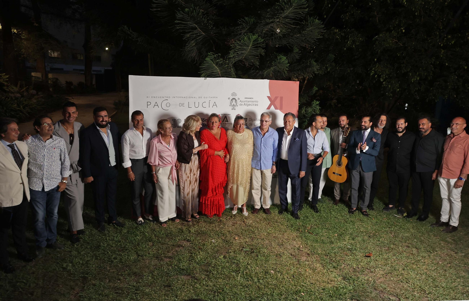 Fotos de la Fiesta por Bulería en el XI Encuentro Internacional de Guitarra Paco de Lucía en Algeciras