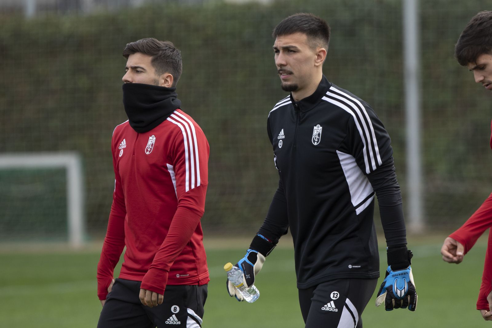 Las imágenes del entrenamiento del Granada CF
