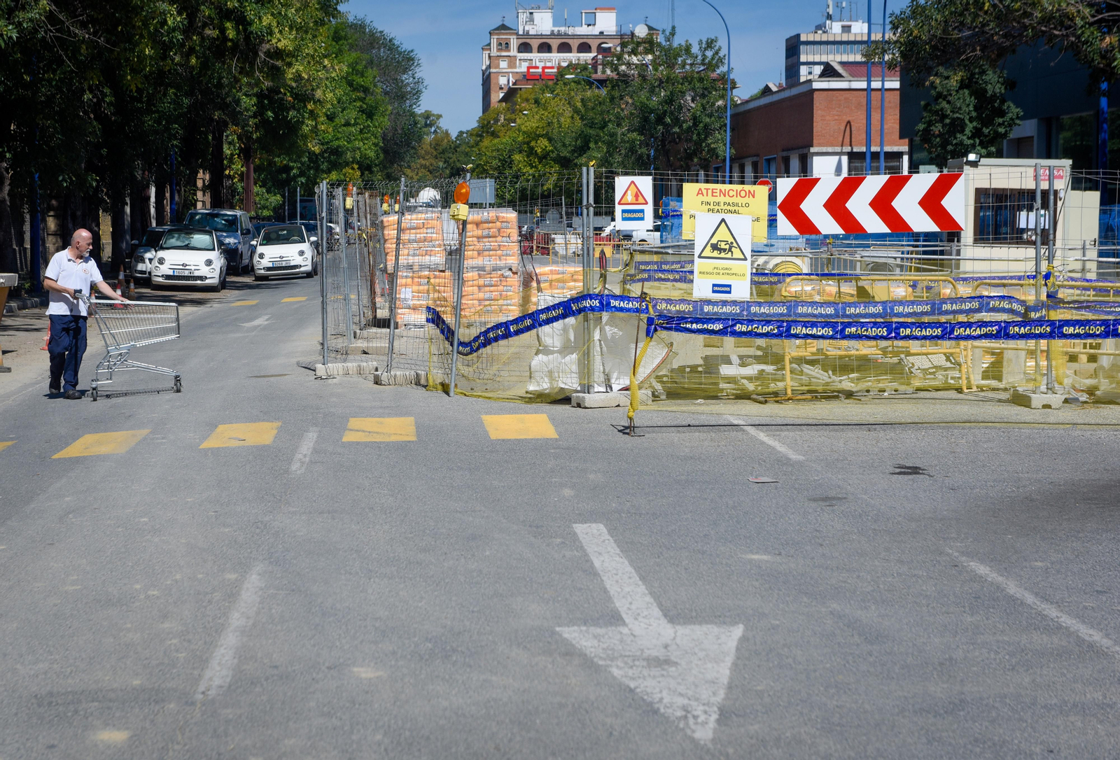 Imágenes de la Avenida de La Raza, a poco más de una semana para su reapertura