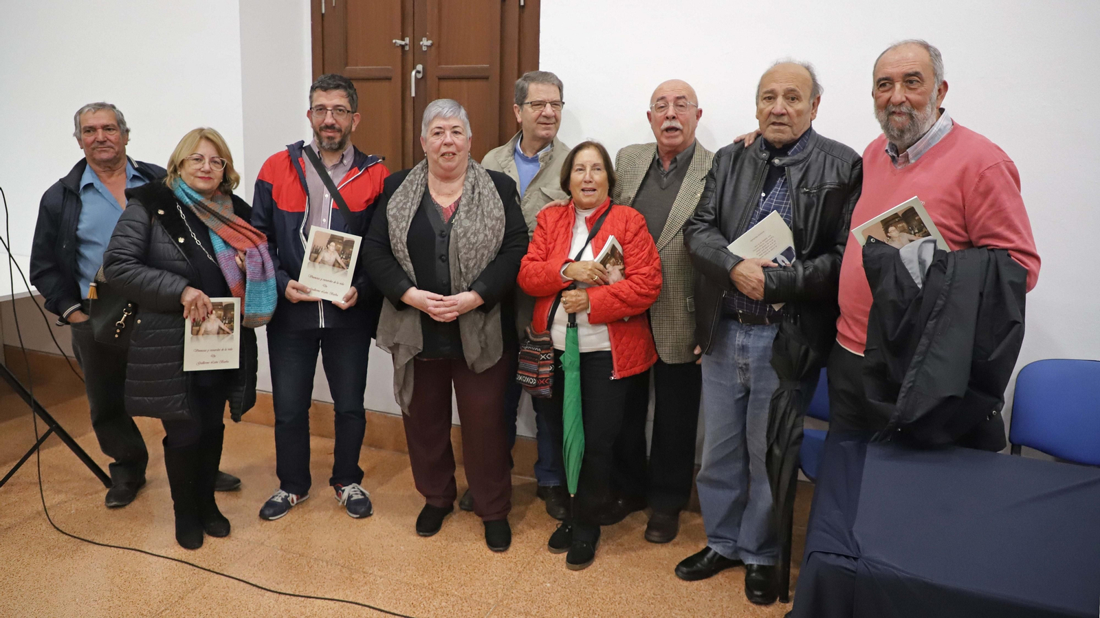 Fotos de la presentación del libro 'Vivencias y recuerdos de Guillermo León Barba' en La Línea