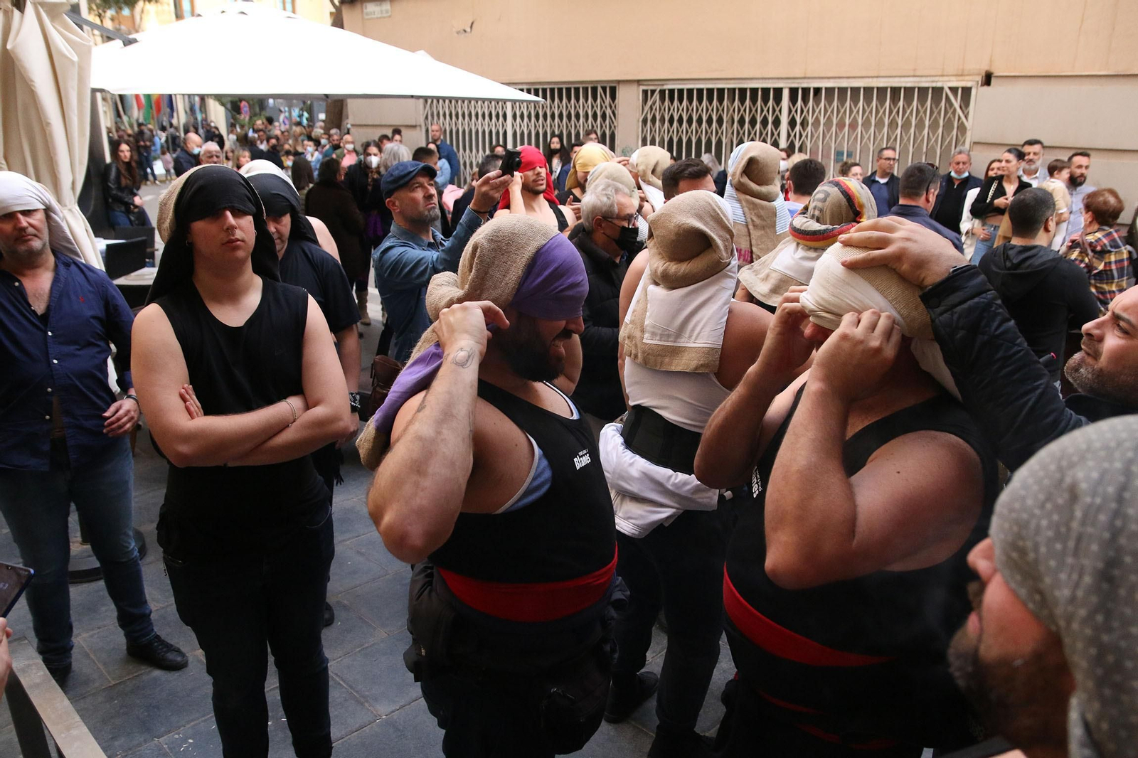 La procesión de Soledad de Almería, en imágenes