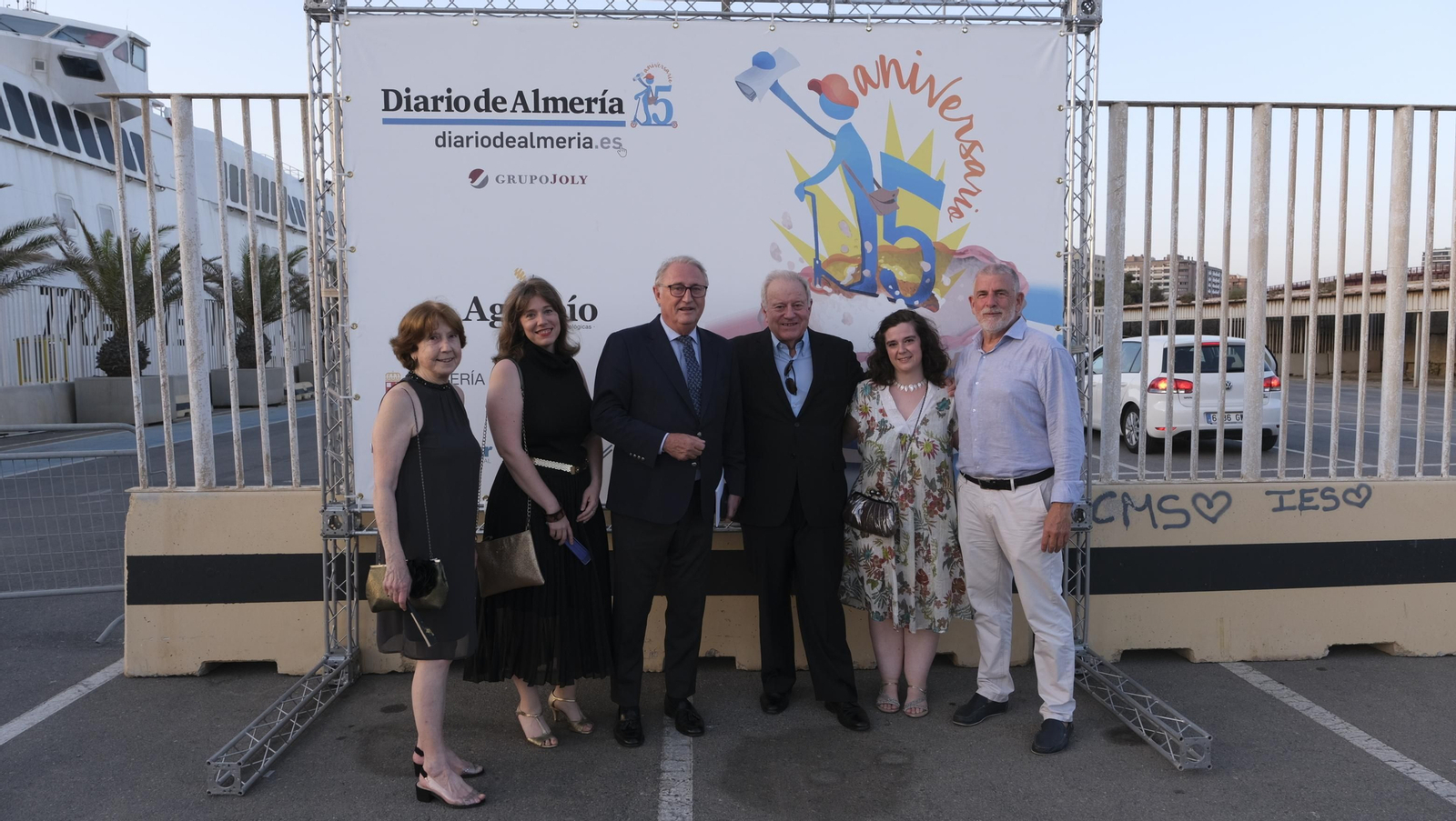 Imágenes de los asistentes a la Gala 15 Aniversario Diario de Almería