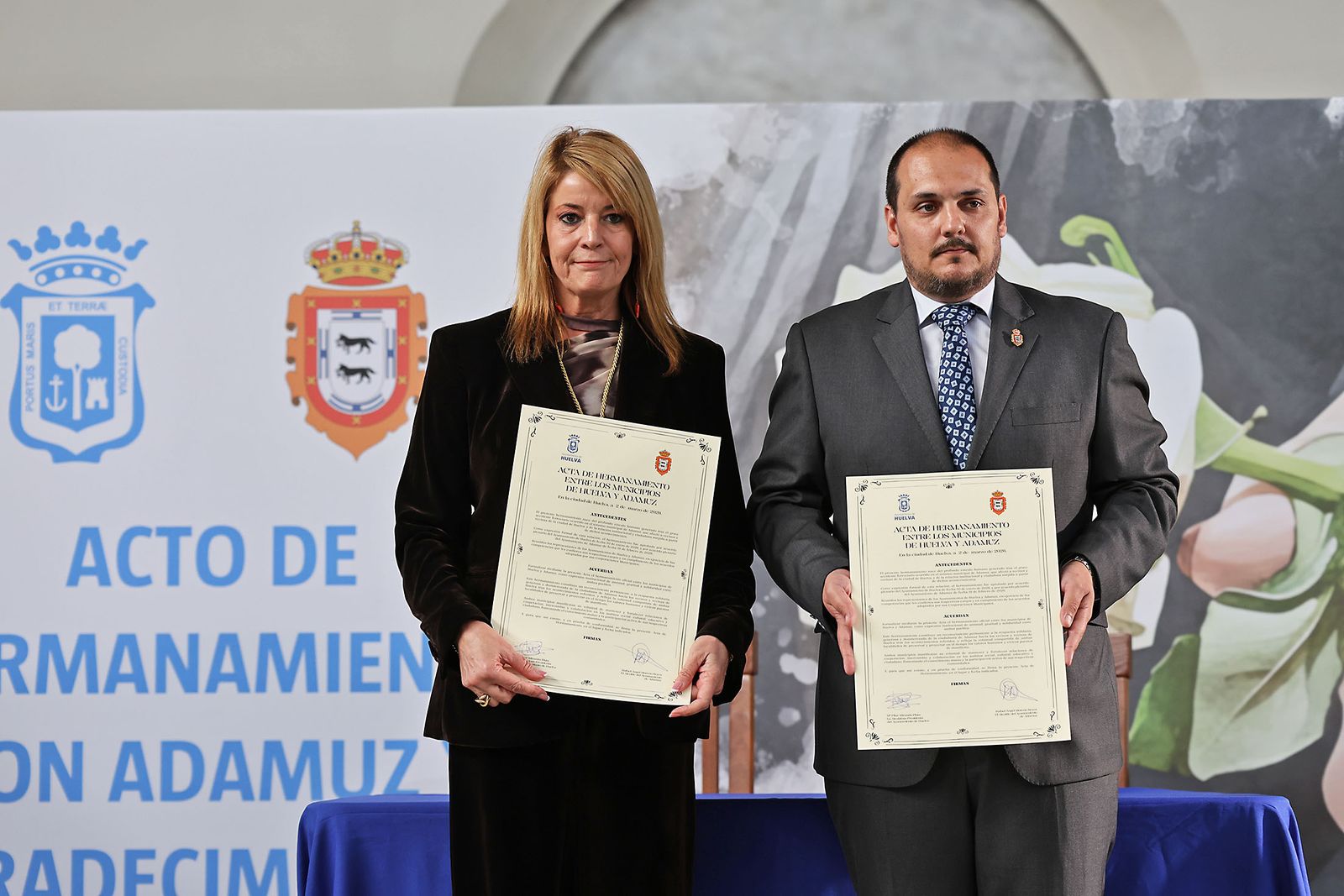 Las fotografías del hermanamiento entre Huelva y Adamuz