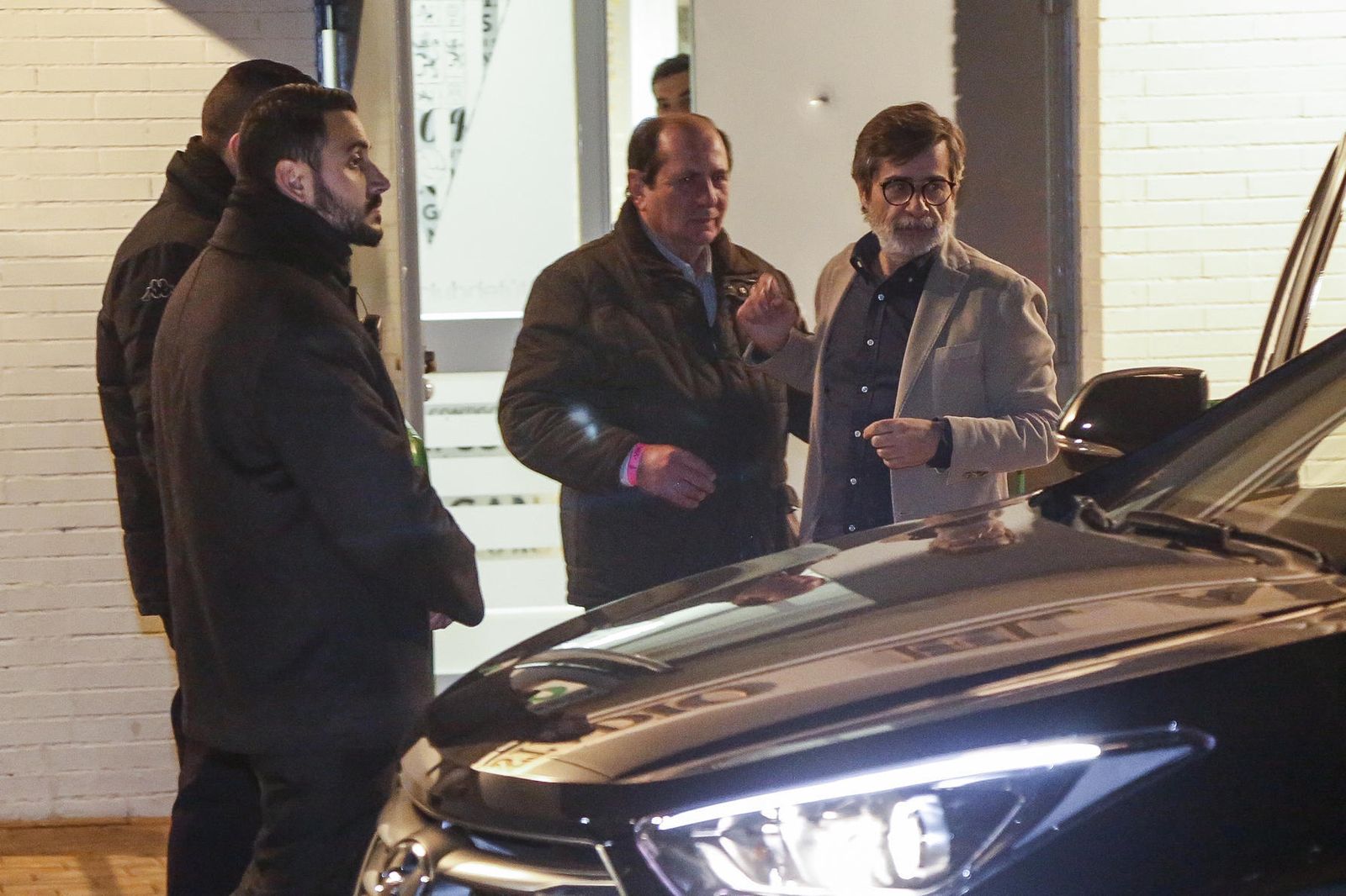 Carlos González, a su salida de El Arcángel tras el partido ante el Reus.