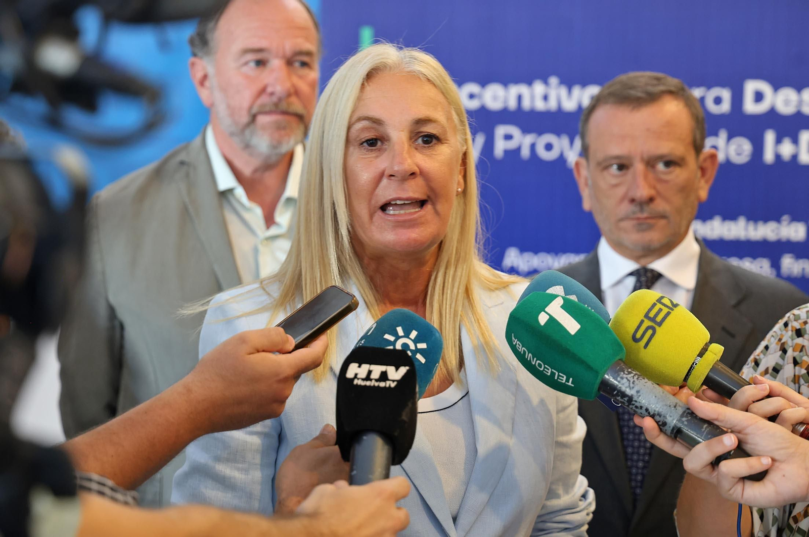 Imágenes de la presentación del programa de incentivos para empresas de la agencia Andalucía TRADE