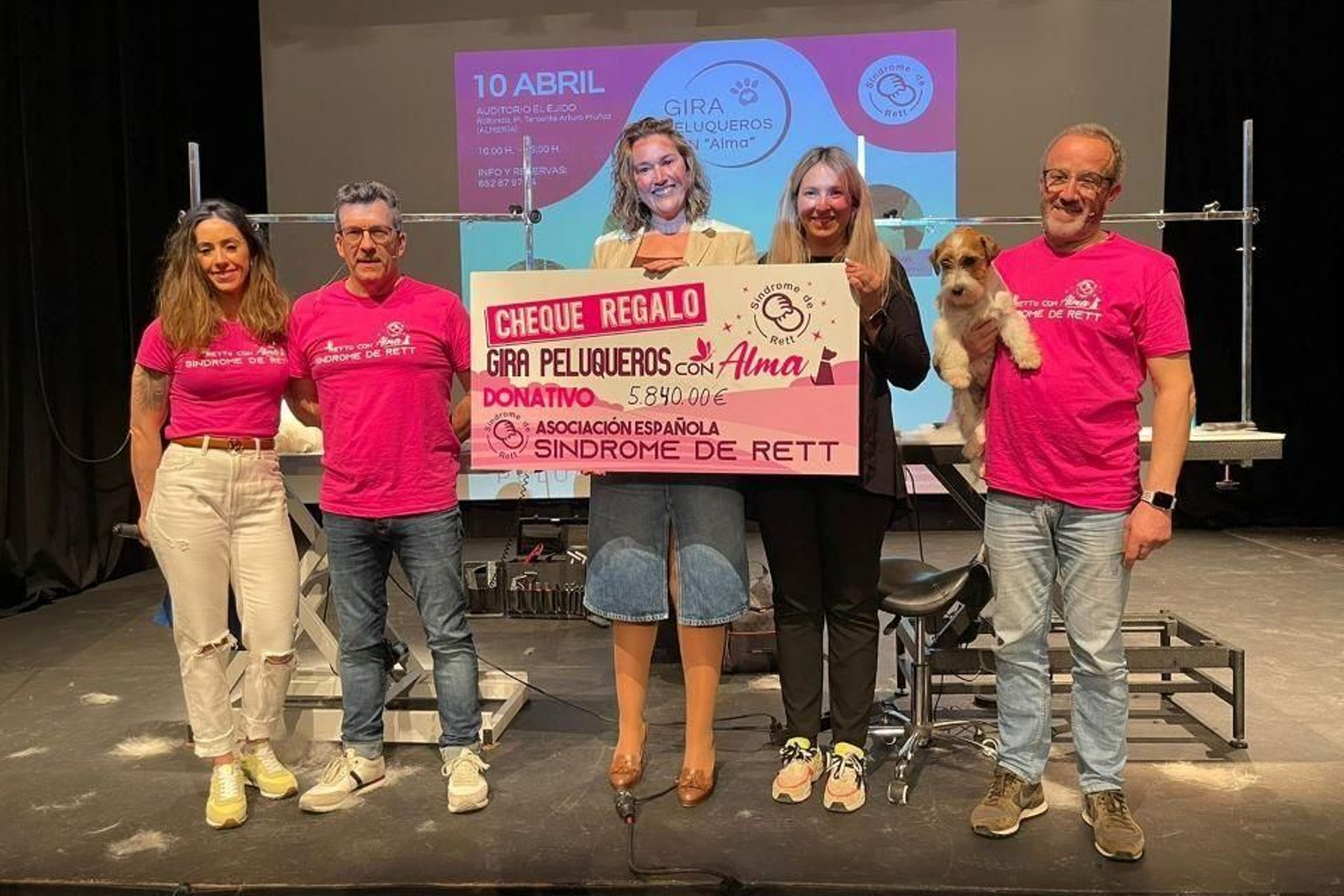 Imagen de un evento de Peluqueros con Alma de la pasada edición.