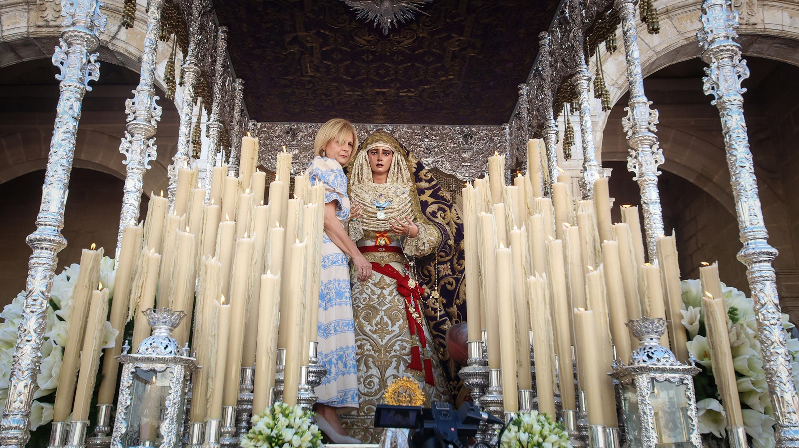 La Virgen de la Estrella ilumina las calles de Jerez La Virgen de la Estrella ilumina las calles de Jerez