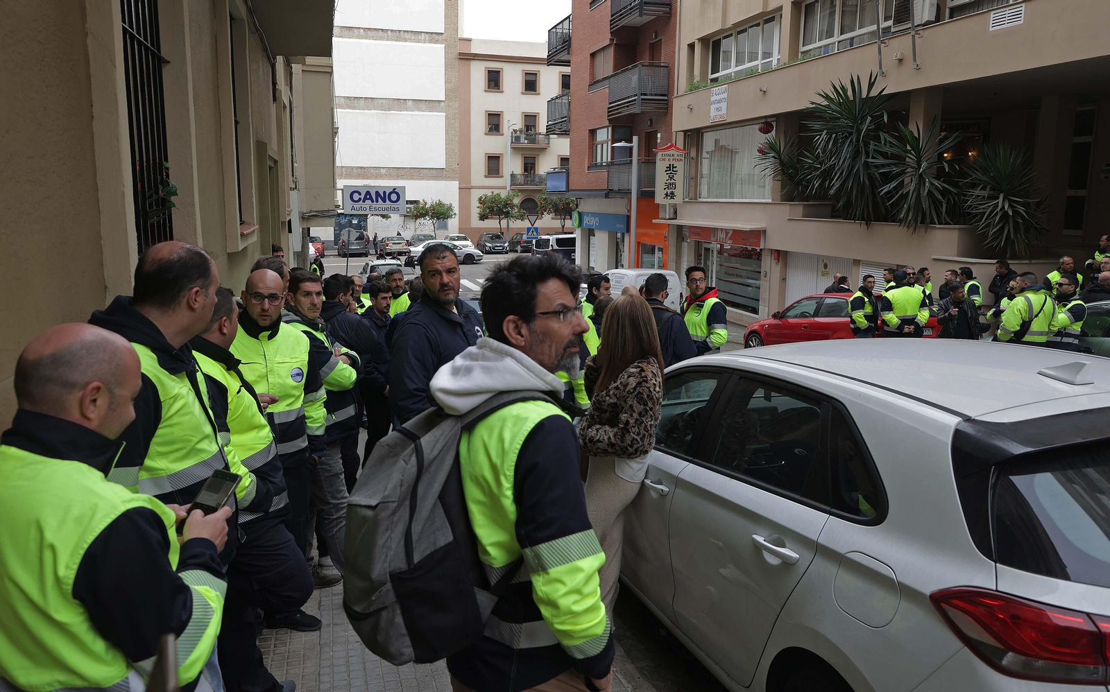 El Sercla de los delegados sindicales de ATA y Acerinox, imágenes