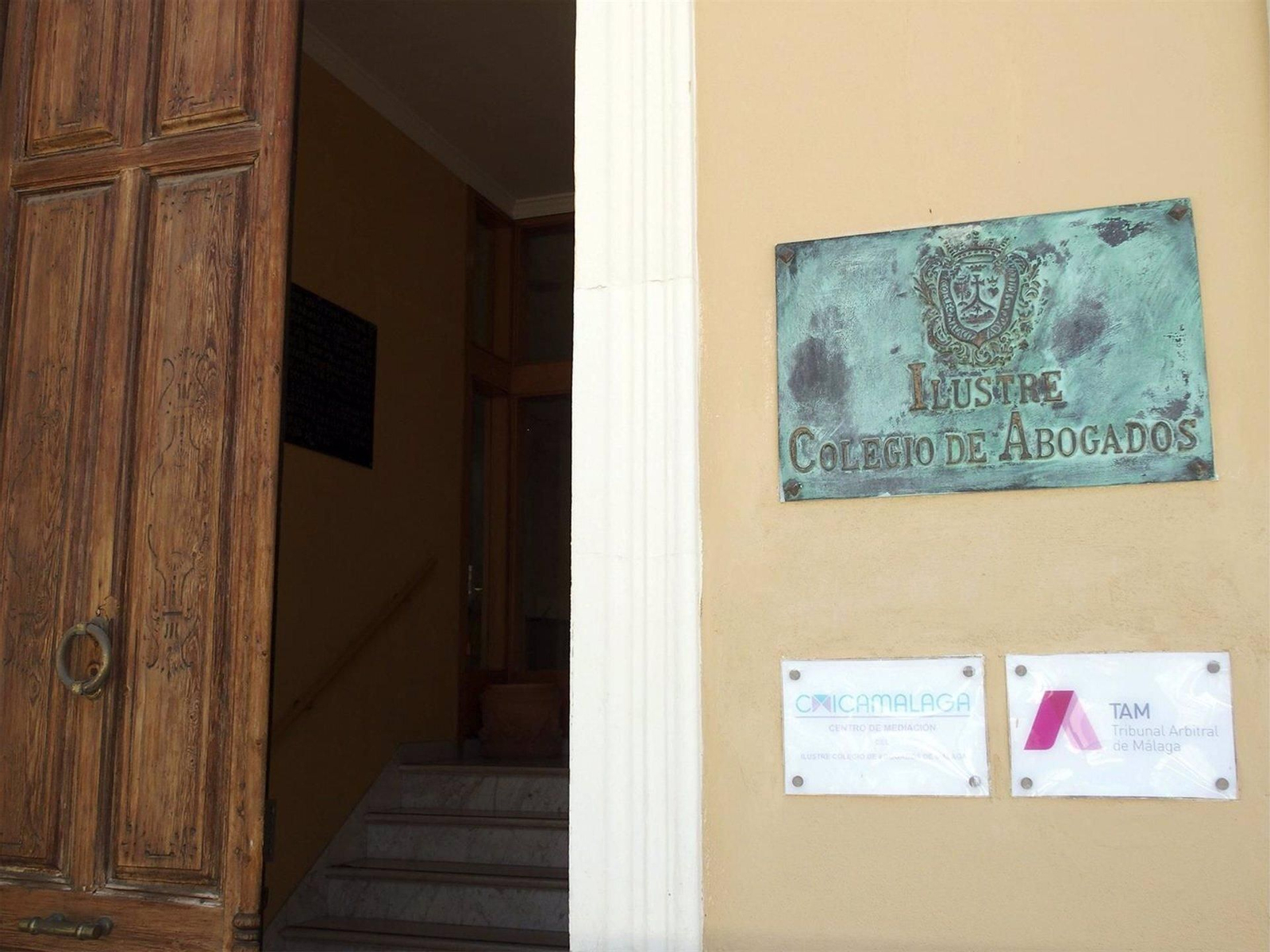 La sede del Colegio de Abogados de Málaga. La sede del Colegio de Abogados de Málaga.