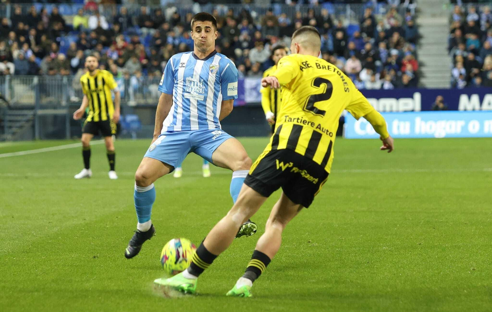 El Málaga CF - Real Oviedo, en fotos