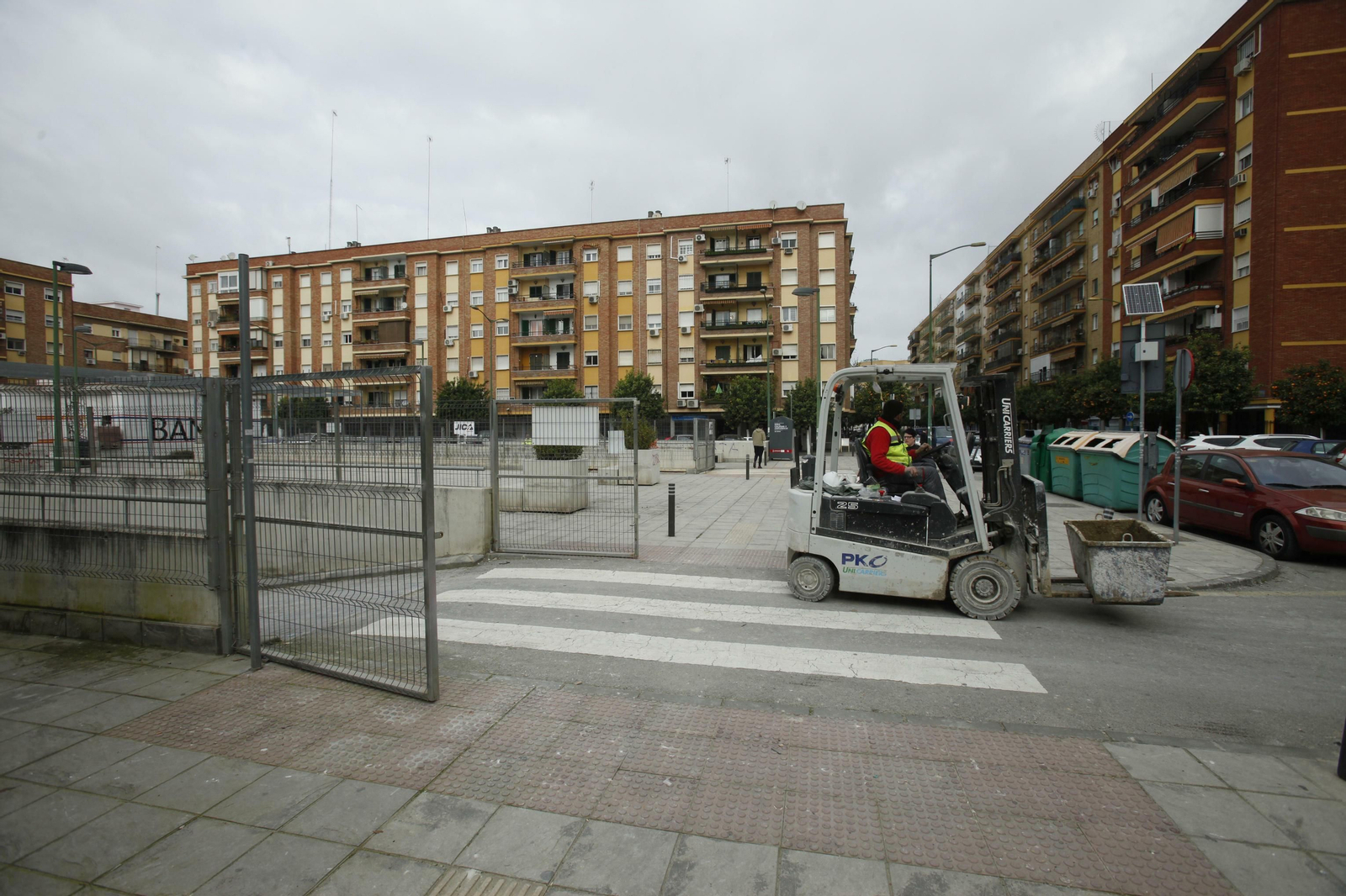 El parking público de la plaza Rafael Salgado es uno de los cuatro que tiene proyectados en la actualidad el Ayuntamiento y que sumarán otras 1.285 plazas.