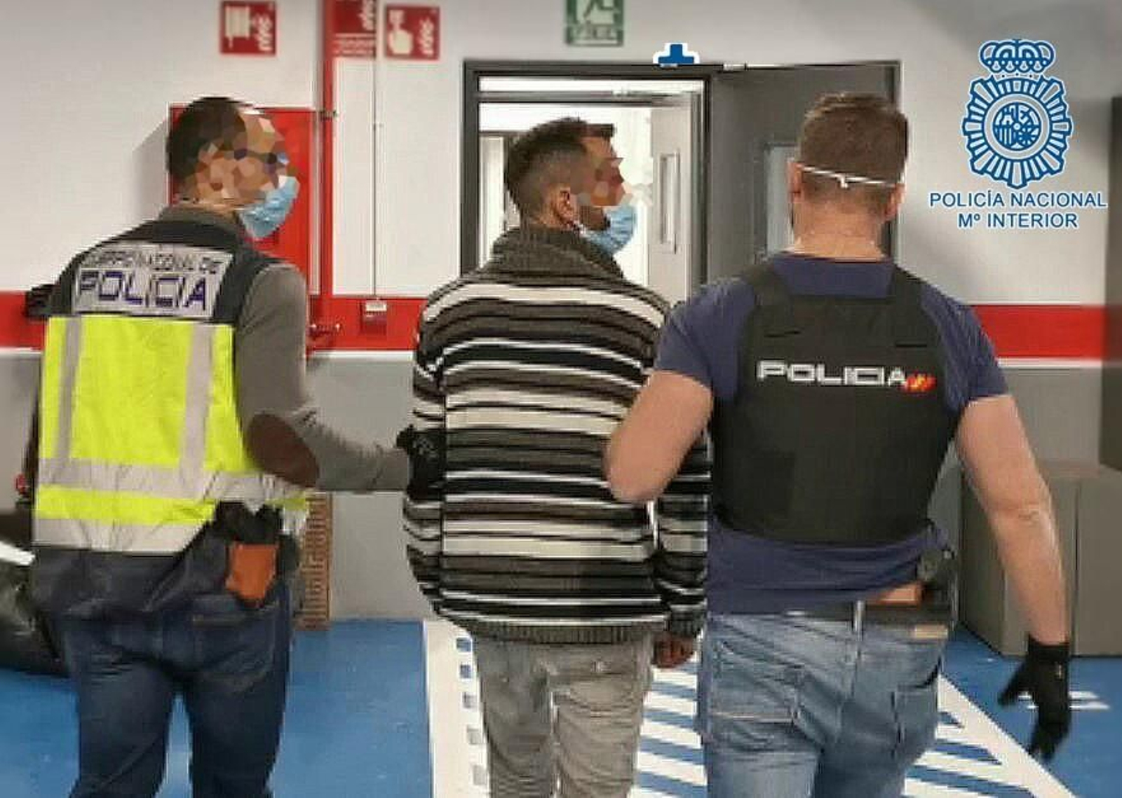 Una de las personas reclamadas por la Justicia y detenida en Jerez