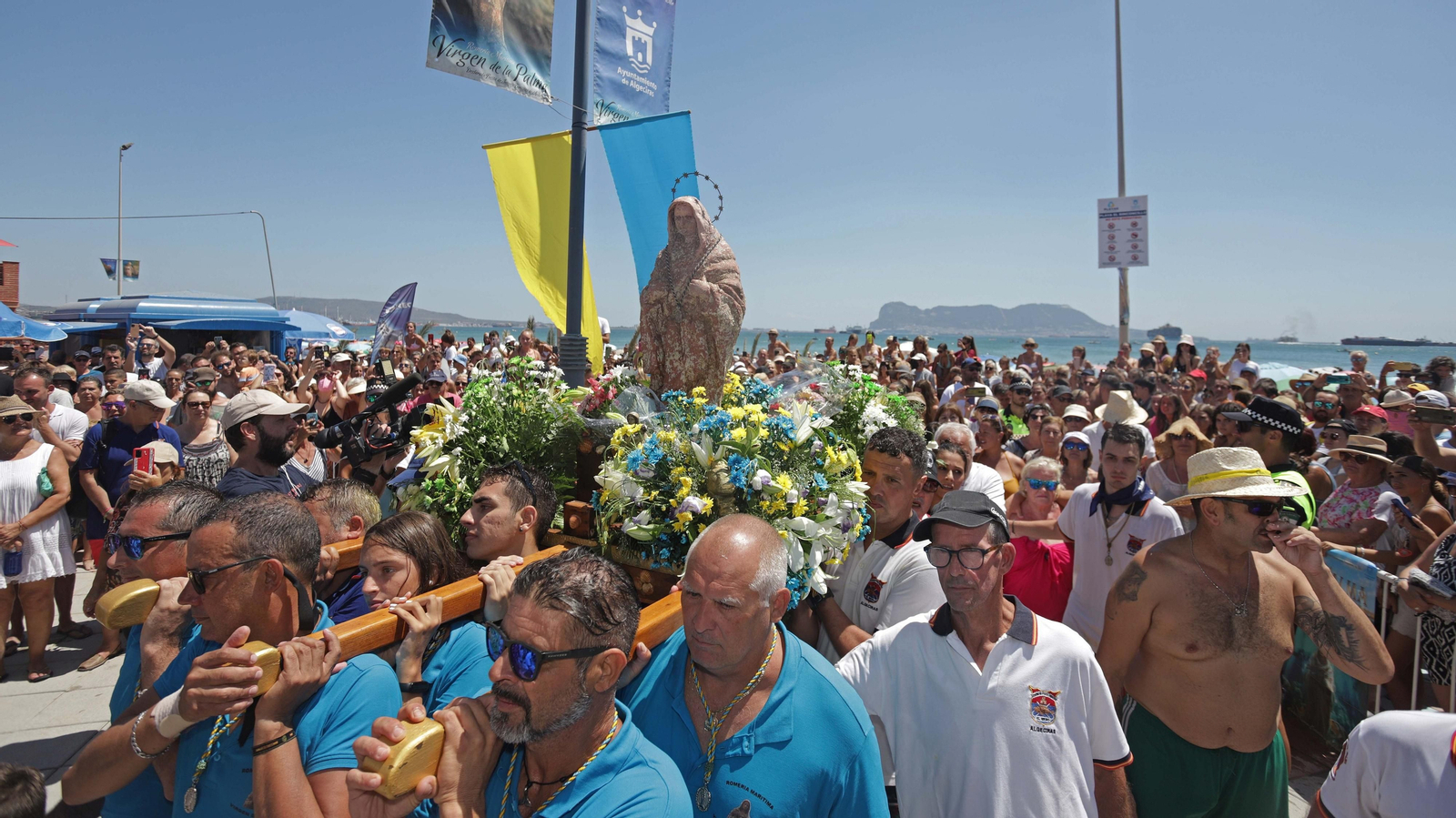 Fotos de la Romería Marítima de la Virgen de La Palma en Algeciras