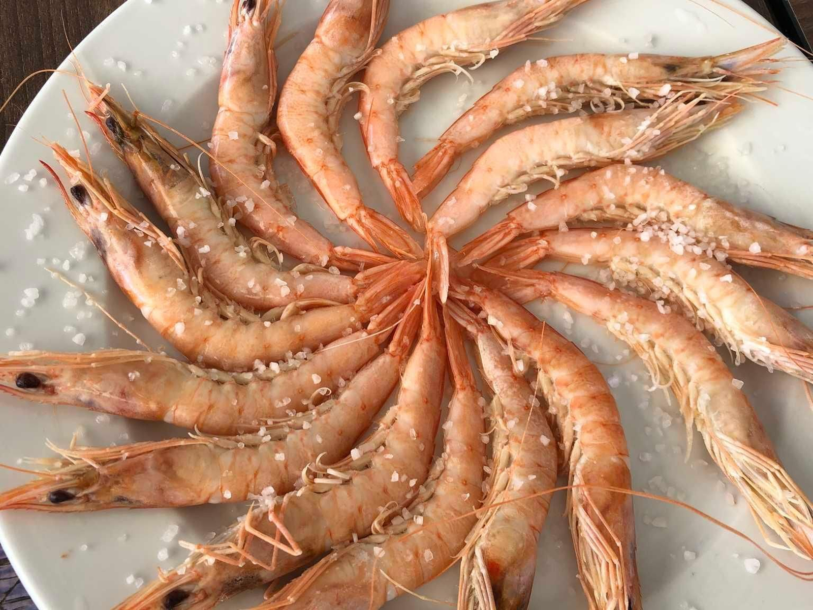 Gamba blanca de Huelva