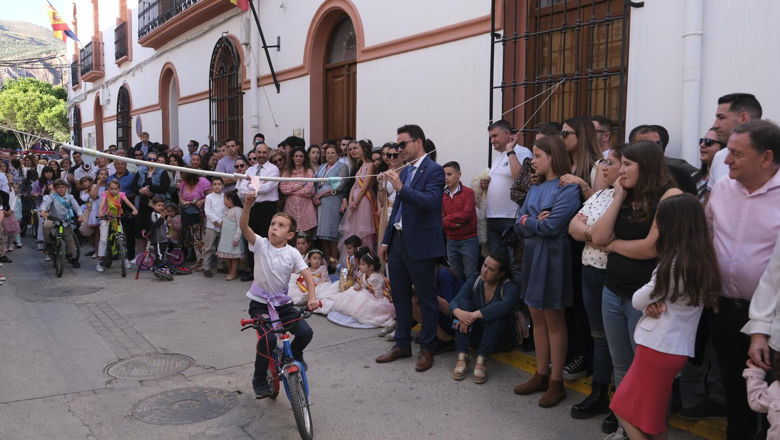 Imágenes de las carreras de cintas en las Fiestas de Canjáyar