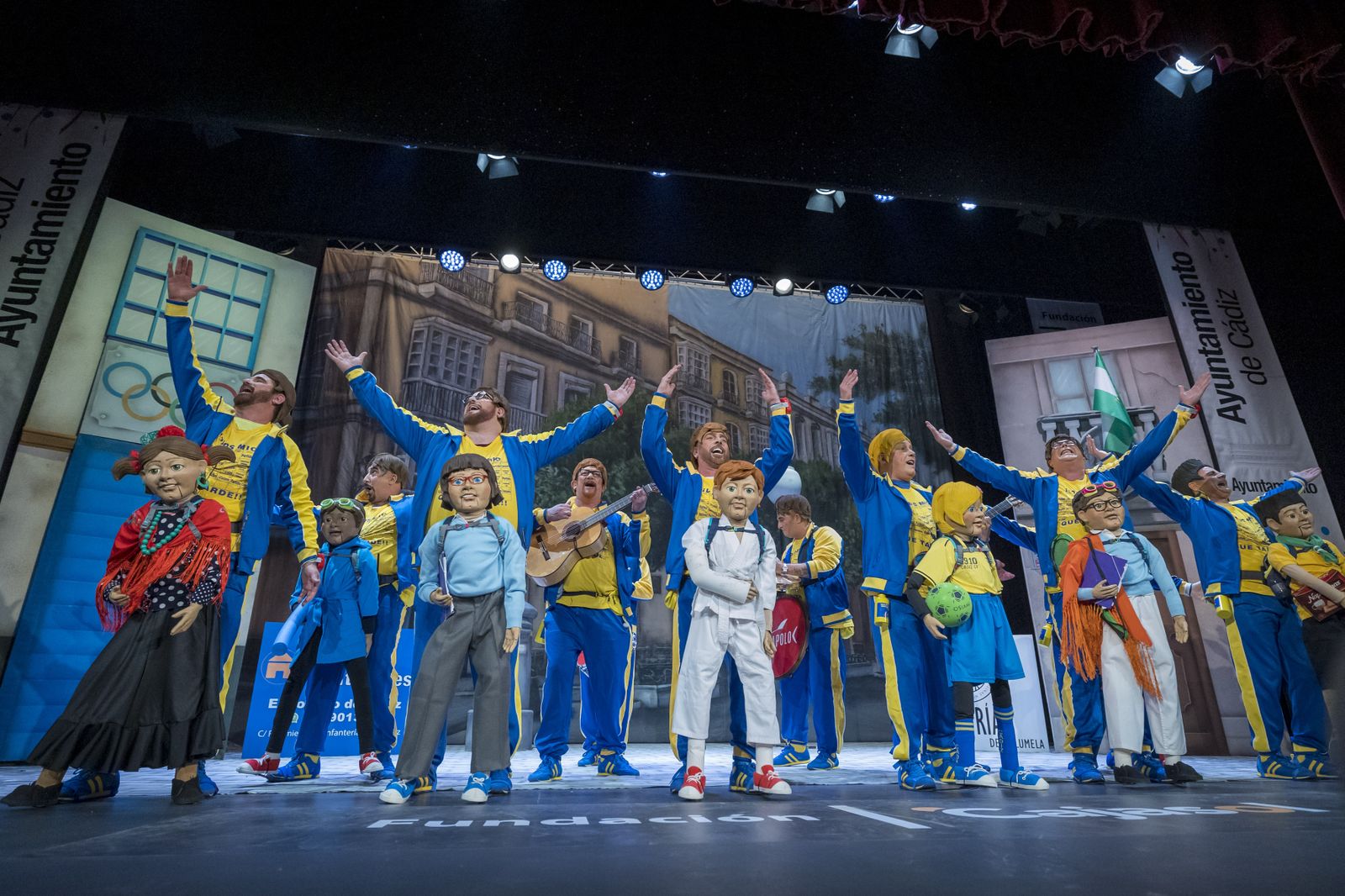 Chirigota 'Díos mío, qué tarde!!!'