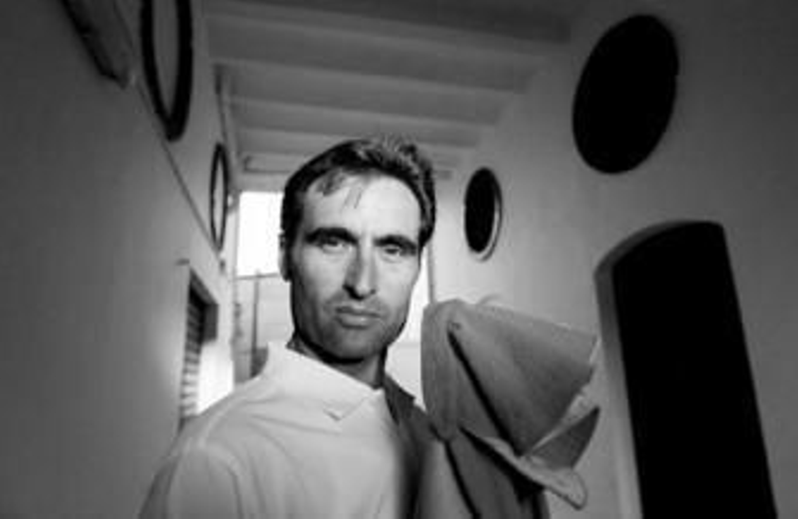 Fernando Cámara, profesor de la Escuela Taurina de Málaga, en la Malagueta tras entrenarse.