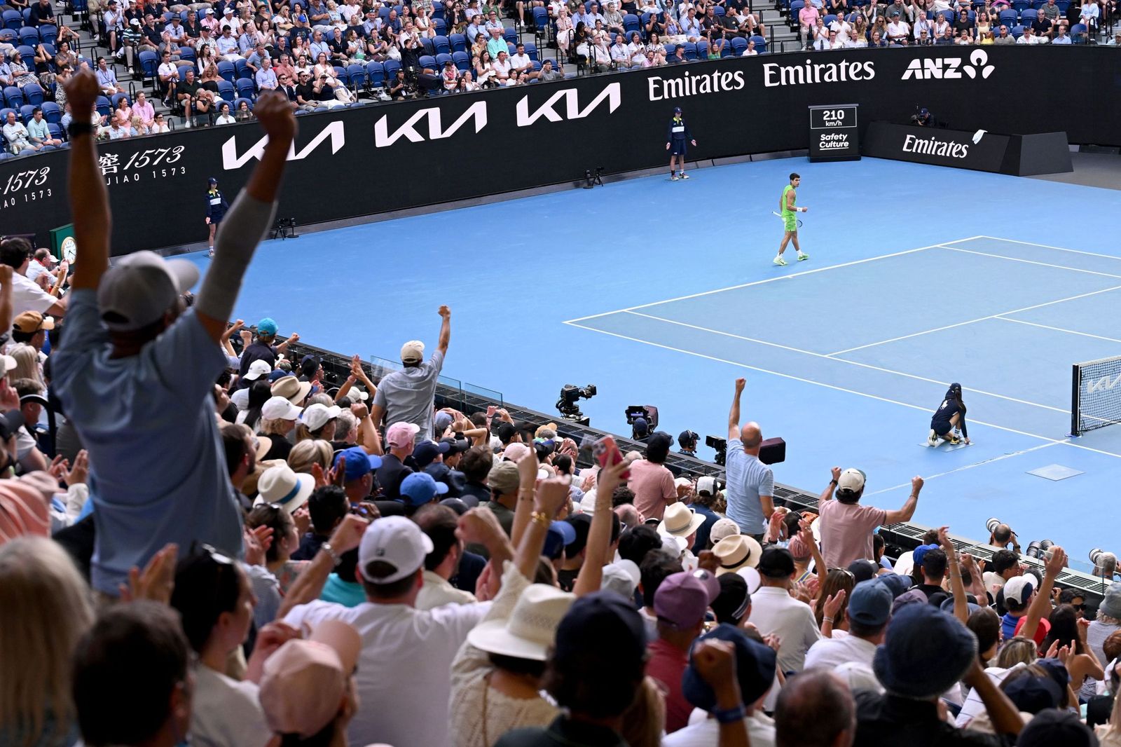 Las fotos del triunfo de Alcaraz en Australia