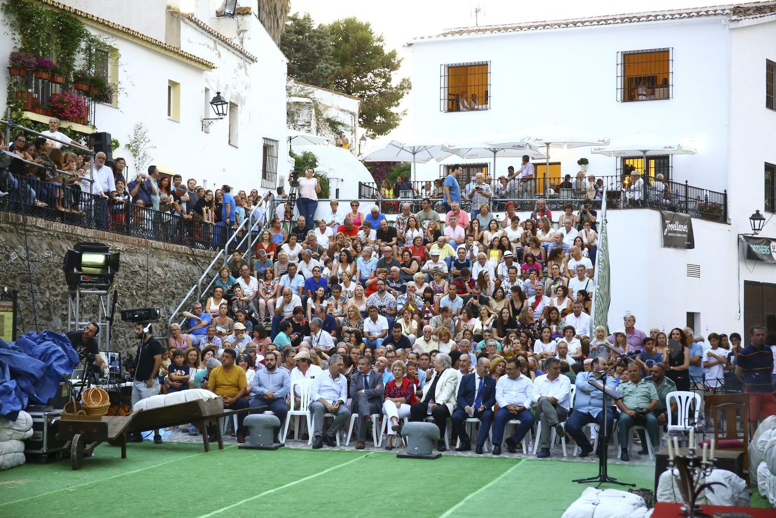 Las fotos de la Fiesta del 4 de julio y el homenaje a Bernardo de Gálvez en Macharaviaya