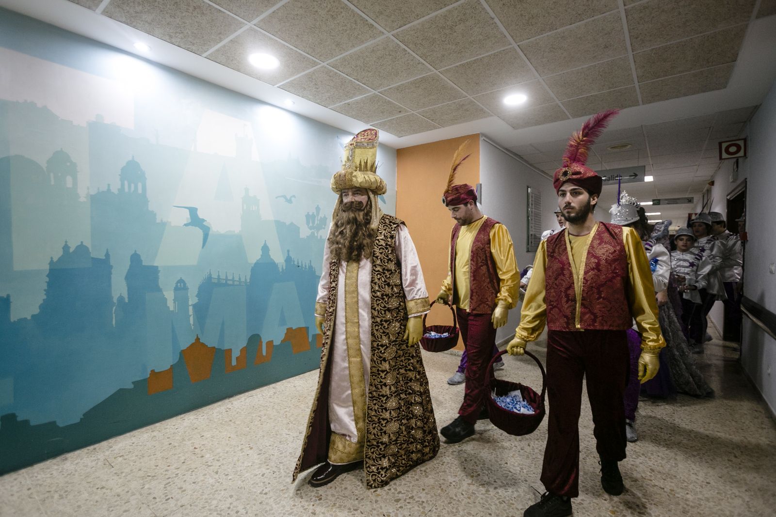 Imágenes de la intensa mañana de los Reyes Magos en Cádiz