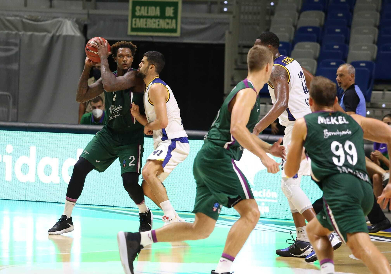 Las fotos del Unicaja - Boulogne Metropolitans 92