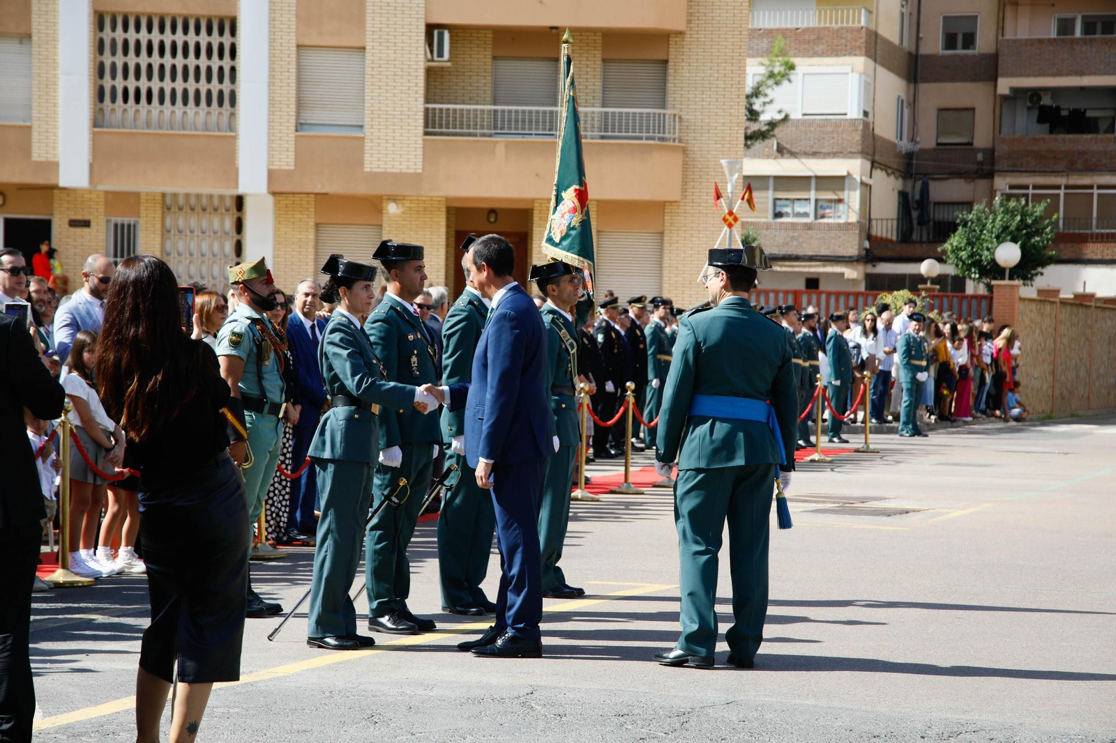 Los actos de la Guardia Civil en honor a la Virgen del Pilar, en imágenes