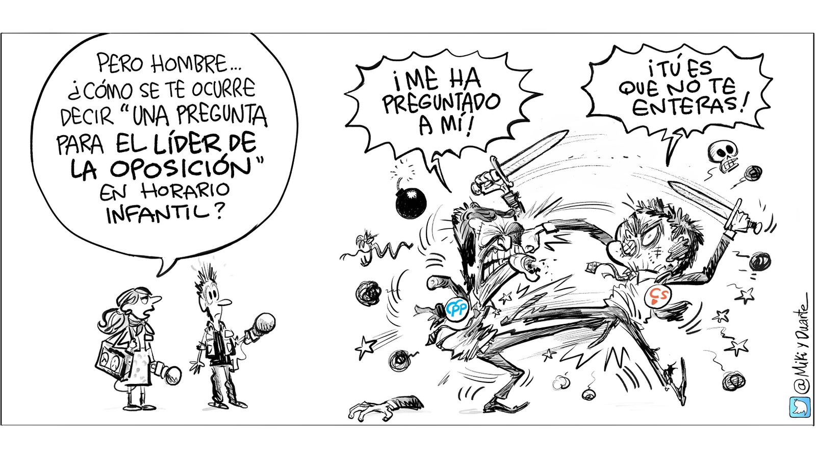 El lider de la oposición