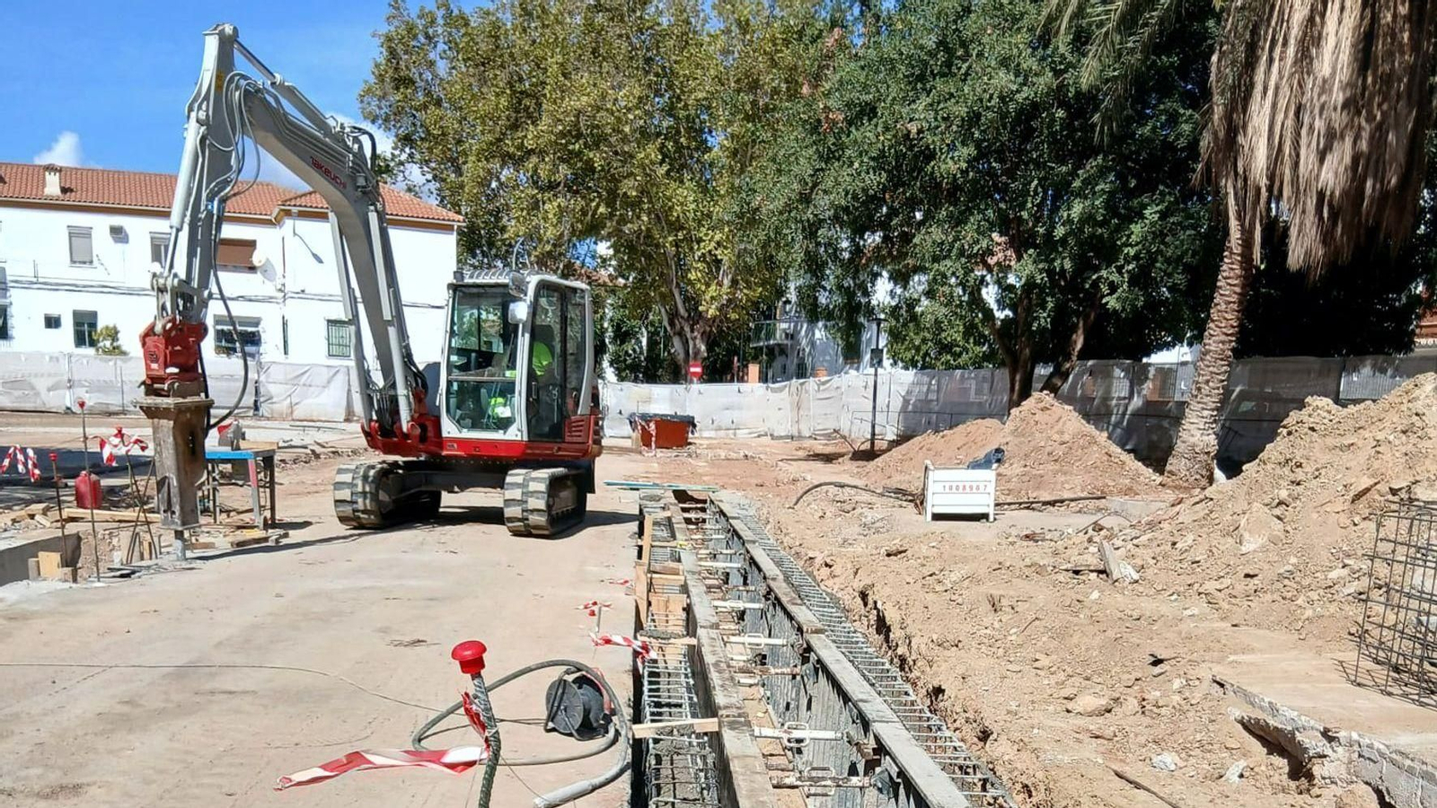 Obras de prolongación del segundo tramo del Metro de Málaga