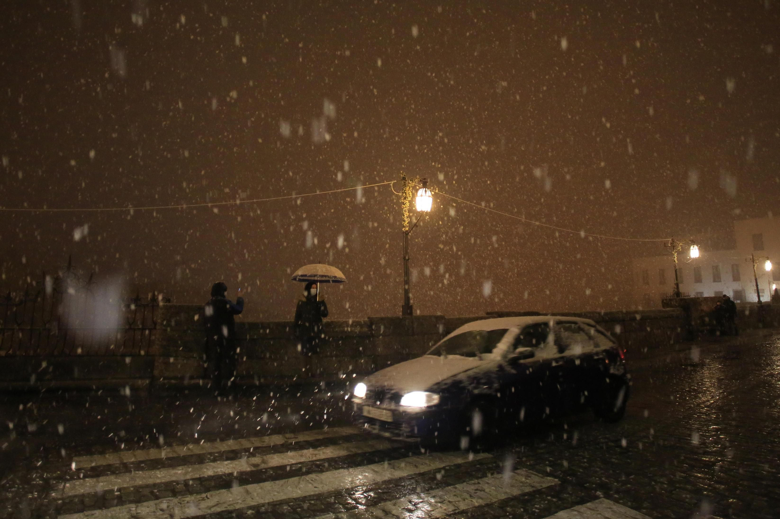 Fotos: Ronda se convierte en una postal nevada