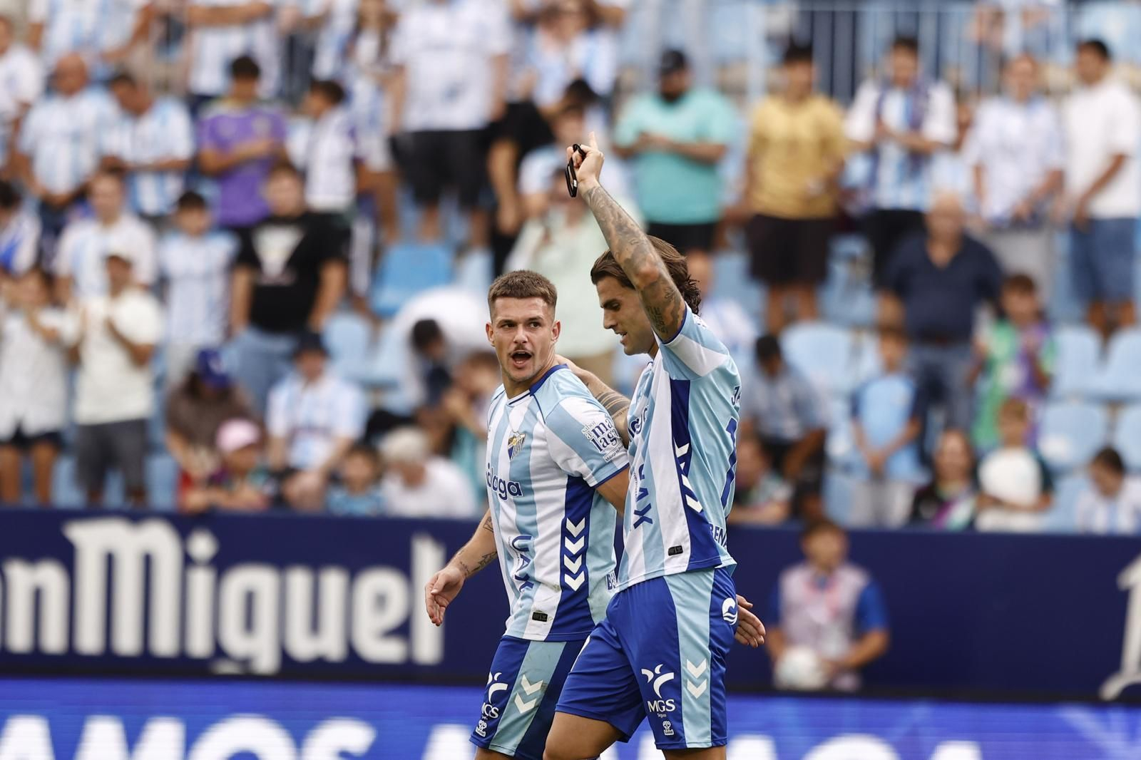 Las fotos del Málaga - Andorra