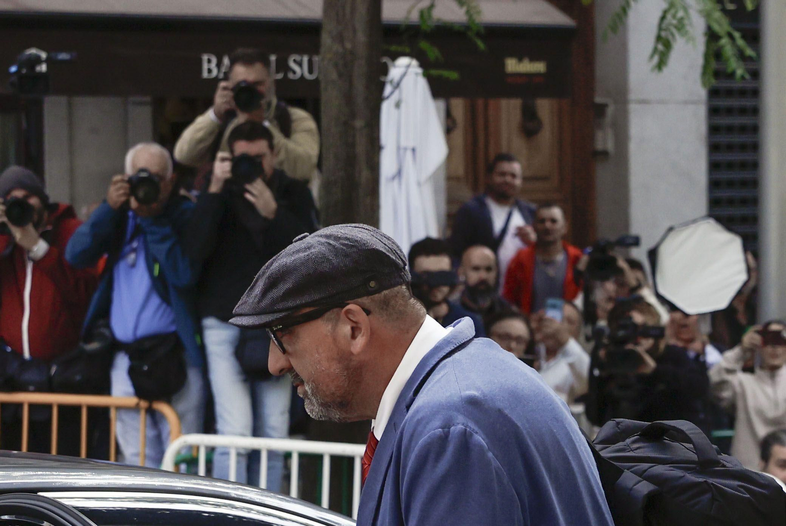 Koldo García, a la salida del Supremo.