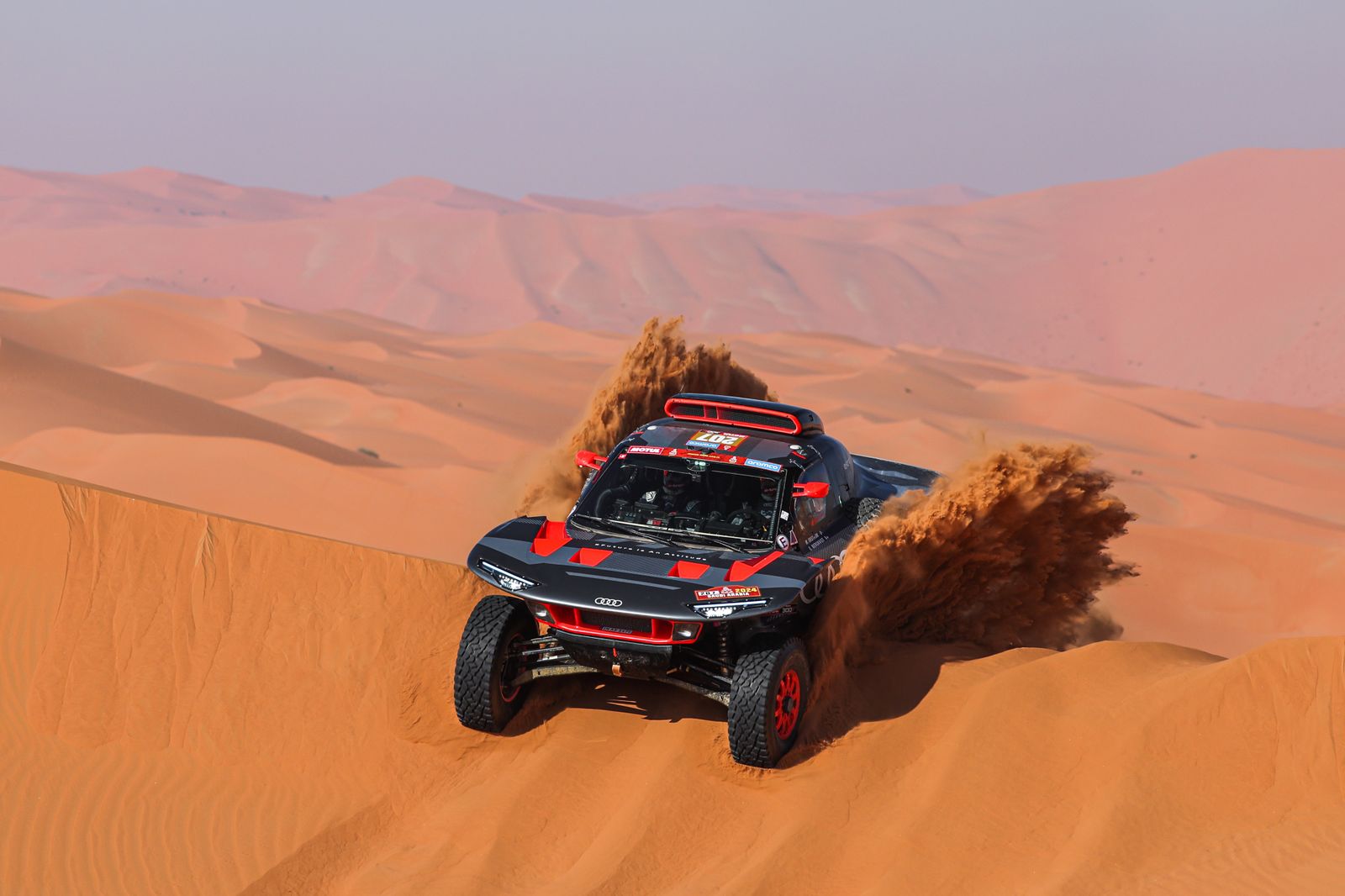 Las mejores fotos del Dakar por las dunas