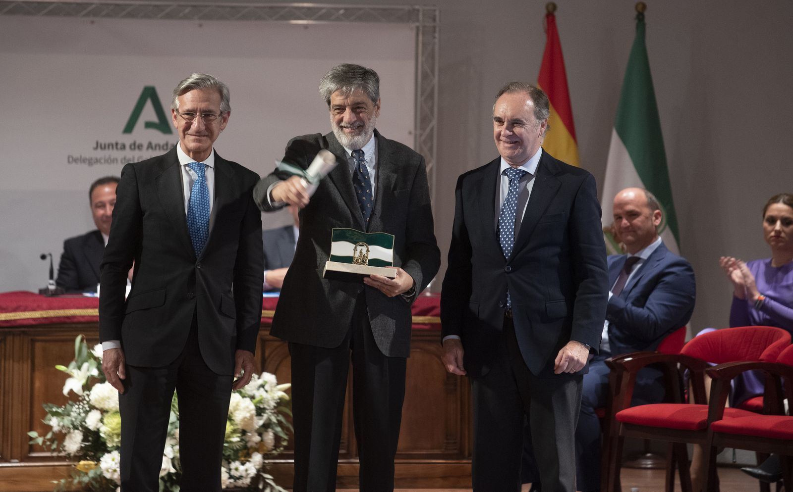 Las imágenes del acto de entrega de galardones Bandera de Andalucía en la provincia de Sevilla