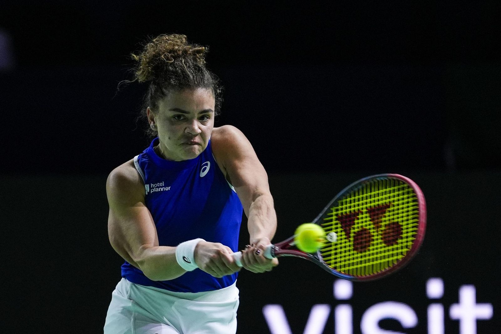 El Italia-Japón de la Billie Jean King en Málaga, en fotos