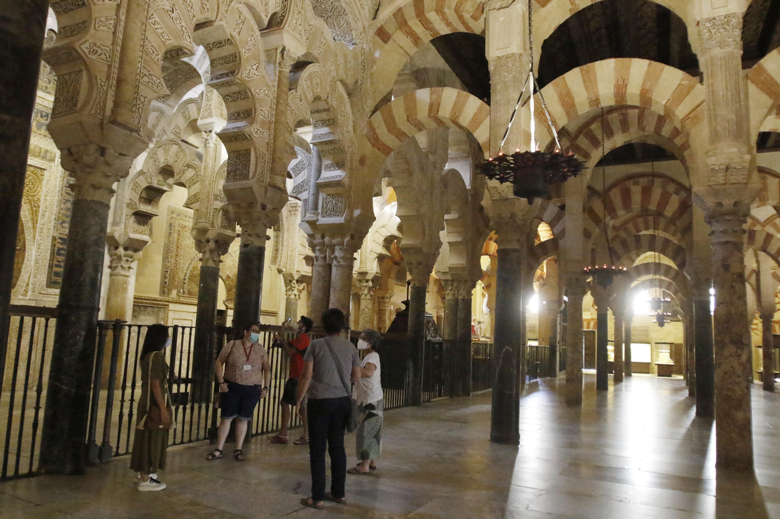 Las fotografías de la reapertura al turismo de la Mezquita-Catedral