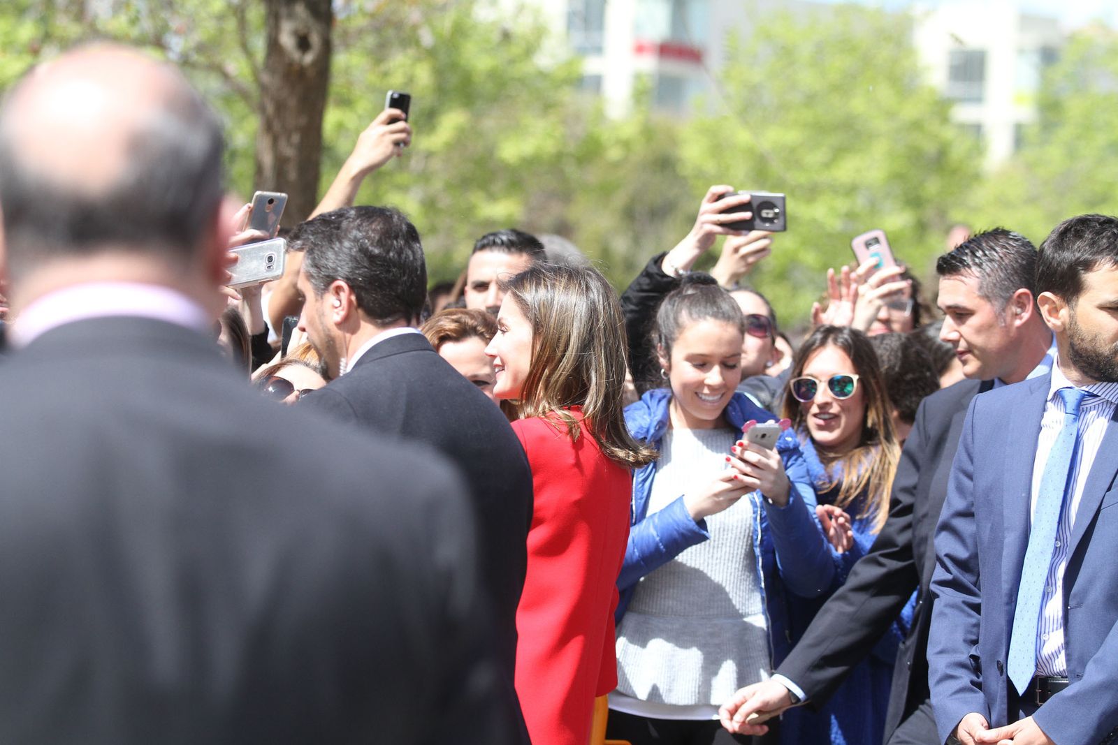 Imágenes de la visita de la reina Letizia a Huelva
