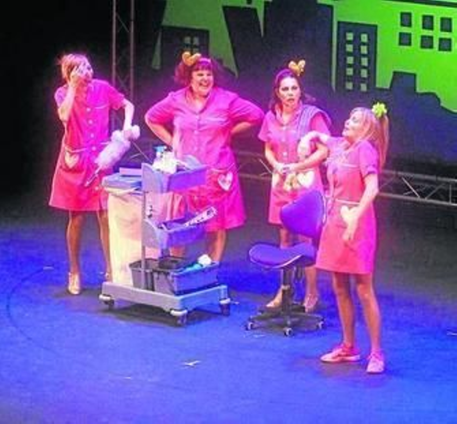 Elisa Matilla, Tete Delgado, Fabiola Toledo y Ana Obregón en Roquetas.