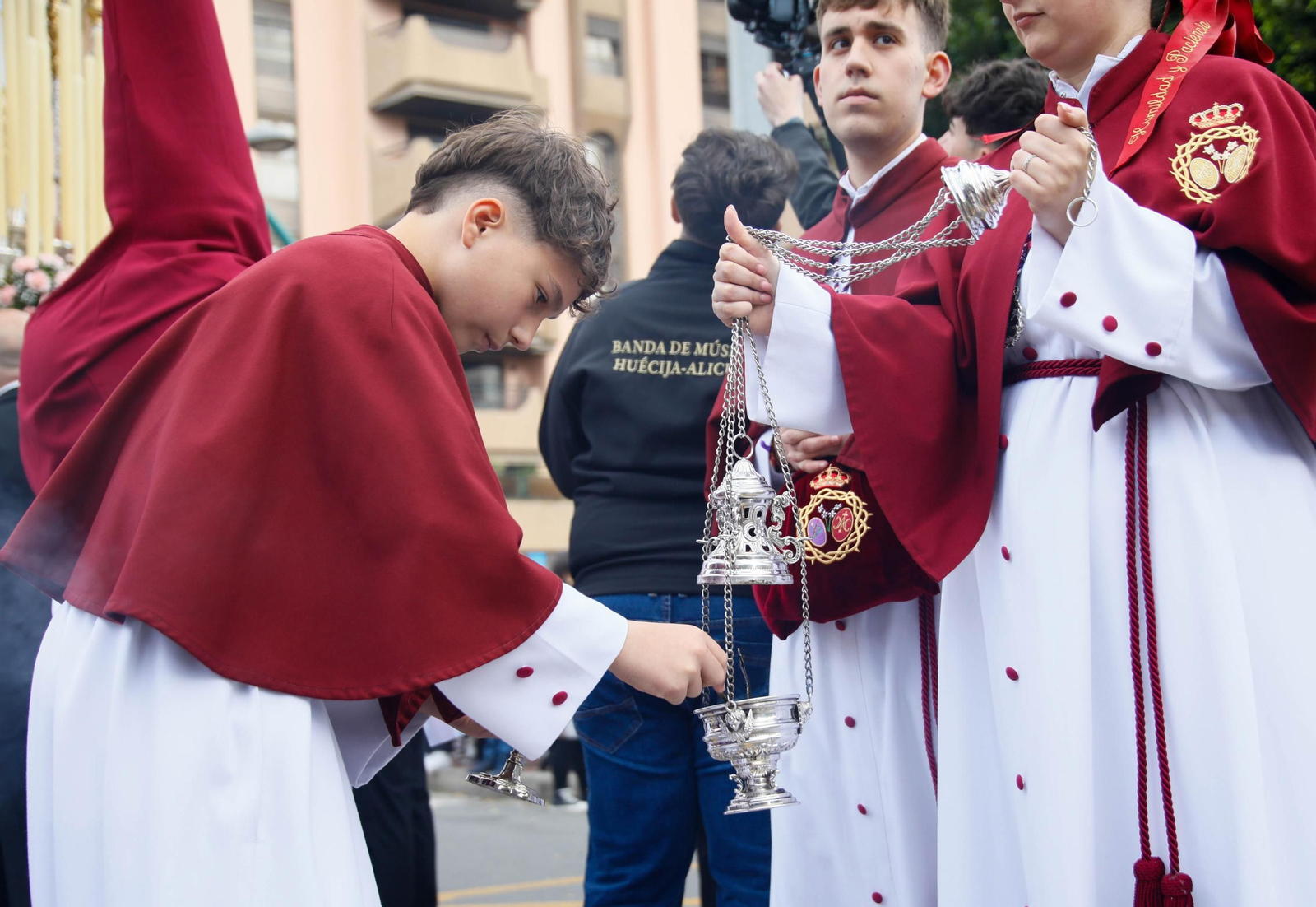 Coronación en la Semana Santa de Almería 2025