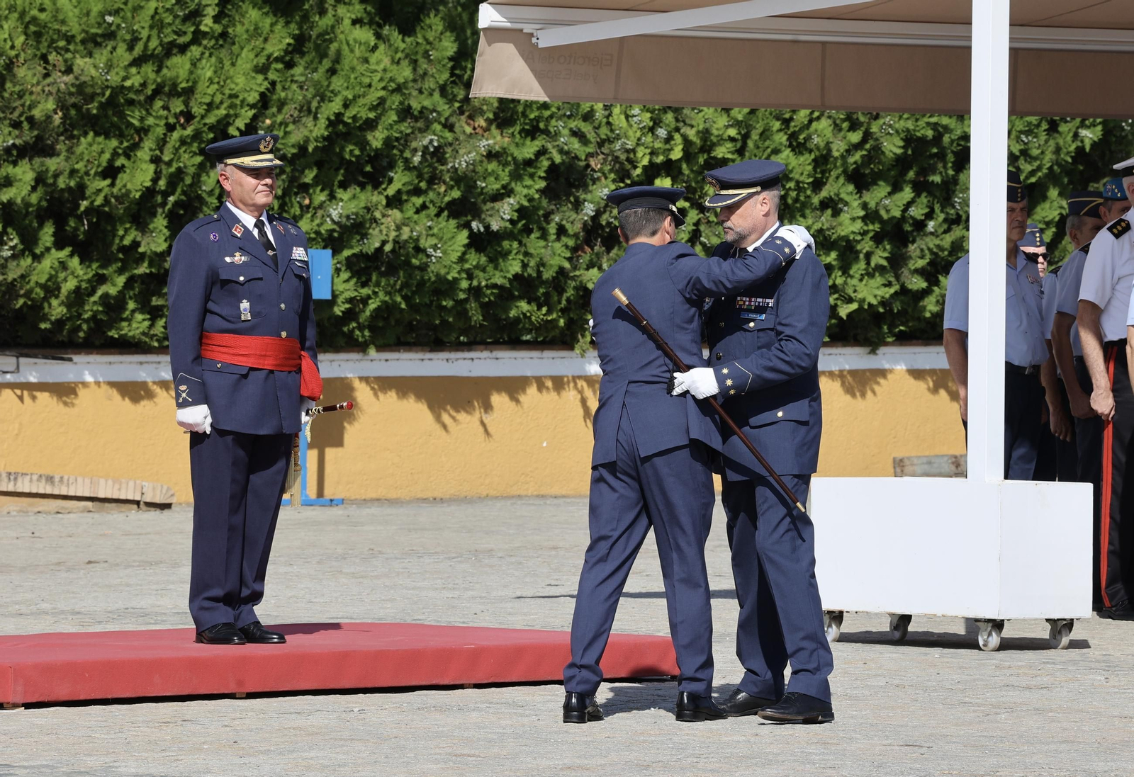 Toma de posesióndel coronel Luis Alberto Parallé