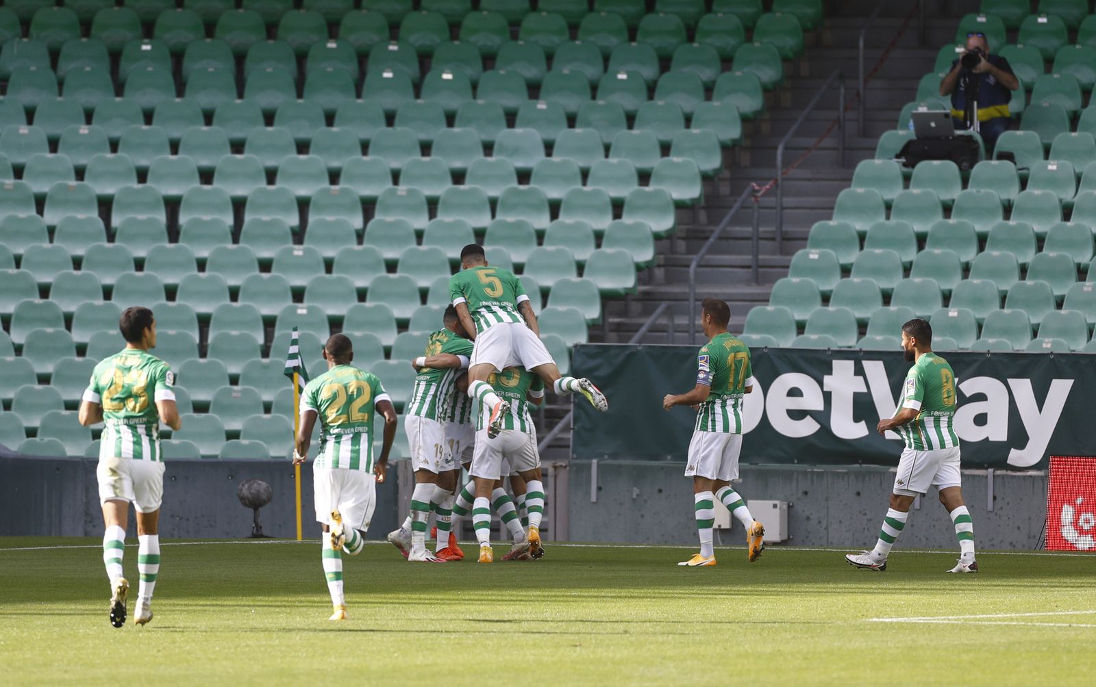 Las imágenes del Betis-Elche