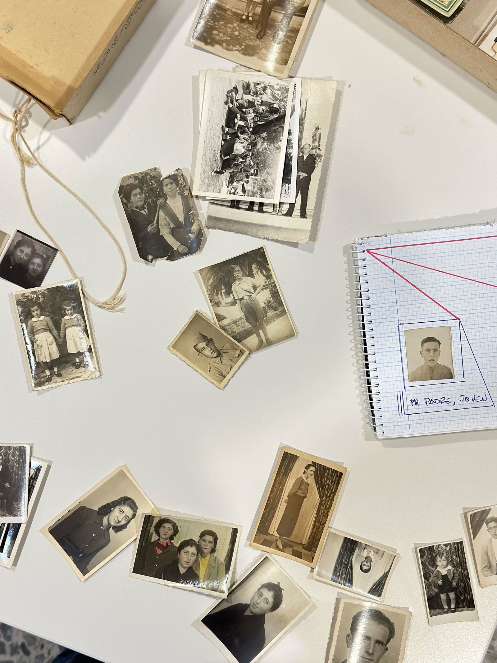 Organización de la colección familiar de Emilio Soriano Martín, 2025.