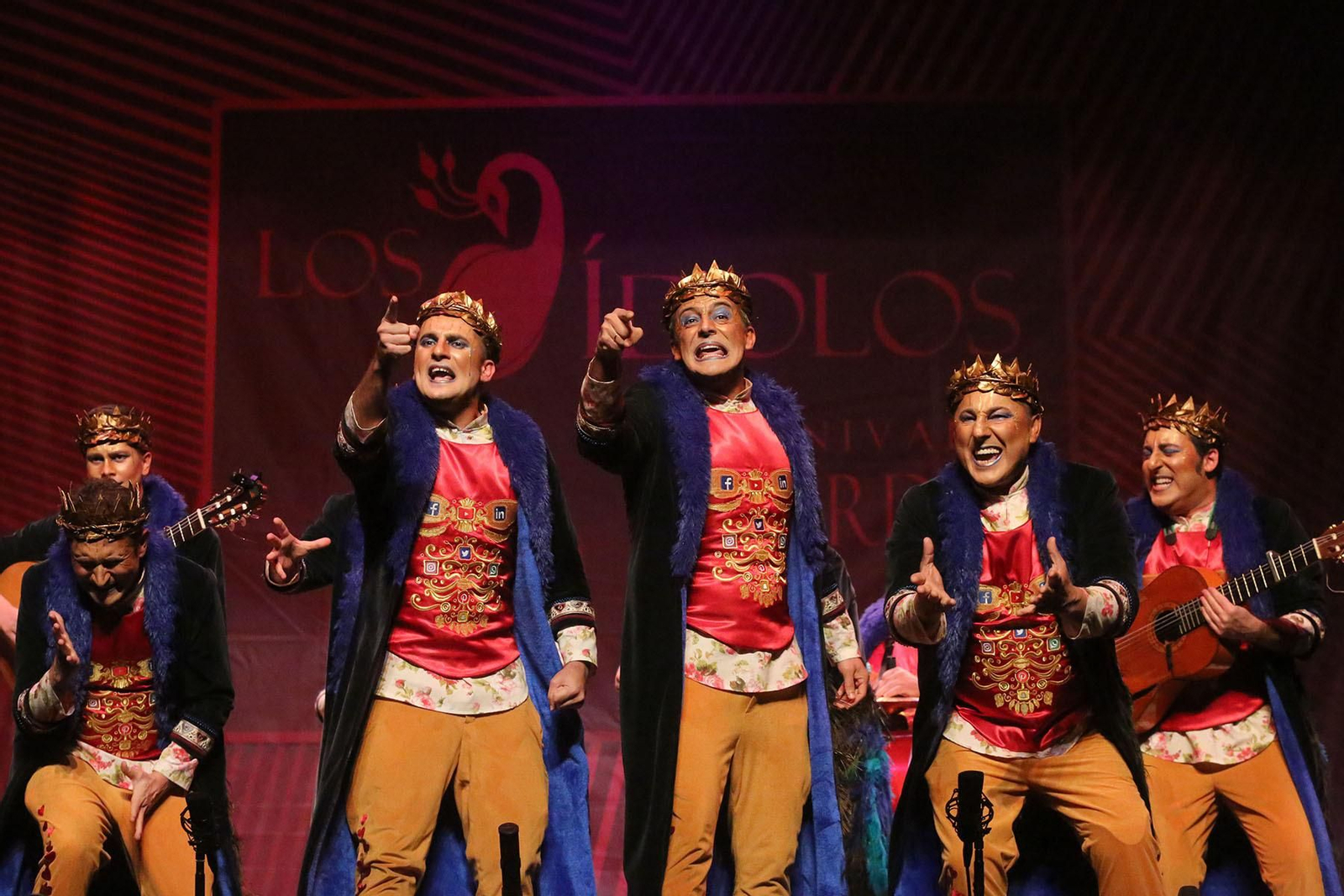 Las imágenes de la segunda sesión de semifinales del Carnaval Colombino 2019