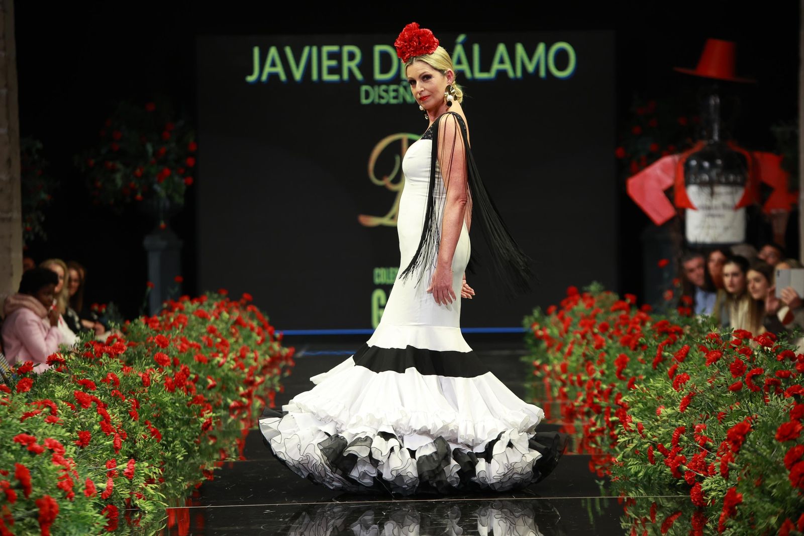 Desfile Mujeres con Solera de Javier del Álamo en la Pasarela Flamenca Jerez Tío Pepe 2023