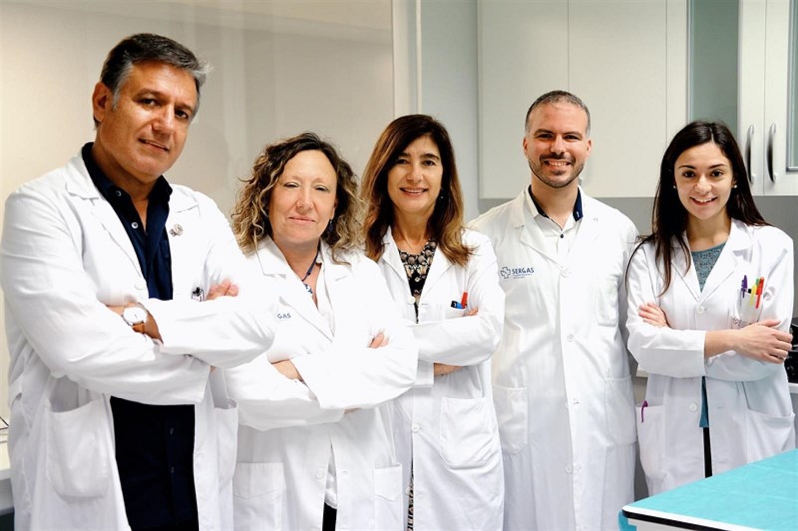 Equipo del Hospital Universitario de Pontevedra que ha desarrollado la aplicación informática Pharmasuite.