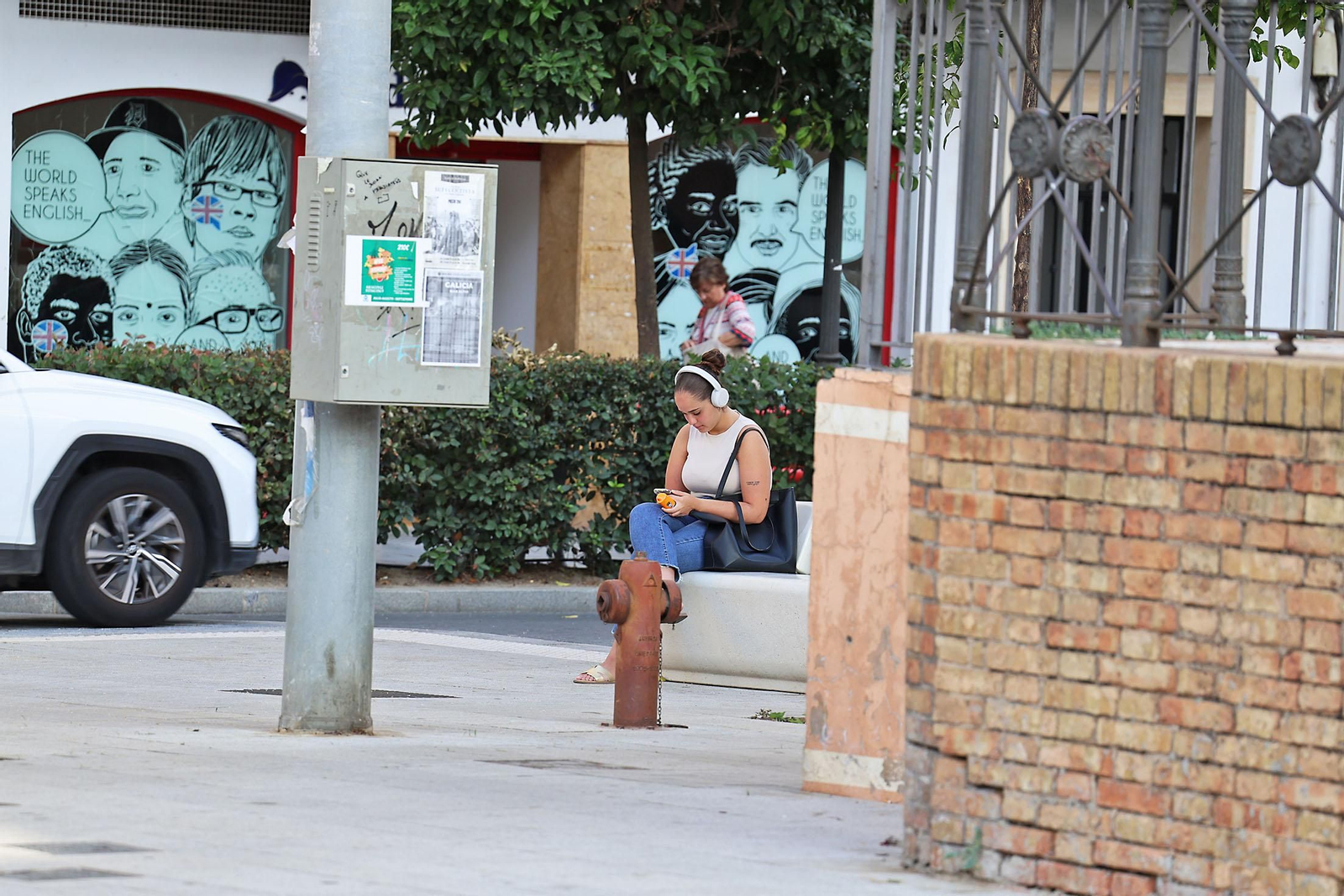 La Plaza de La Merced, un remanso de paz en las mañanas de verano