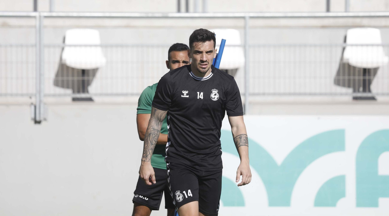 Las fotos del primer entrenamiento de Fran Tena con la Balona en La Línea