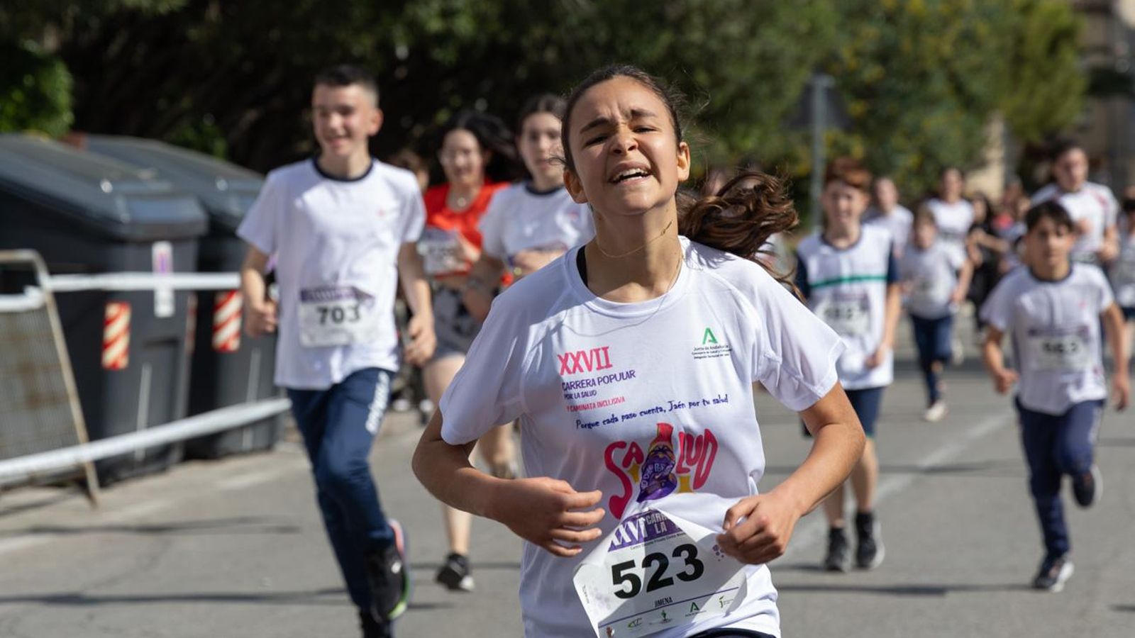 La carrera escolar de “La Gloria” que aúna inclusión y solidaridad, en imágenes